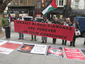 Manifestaciones en Londres contra la visita de Lieberman